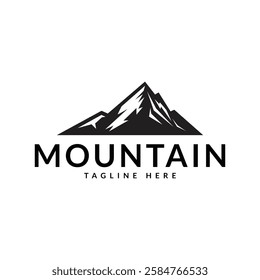 mountain logo icon vector illustration