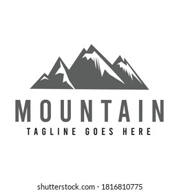 Mountain logo icon vector template.