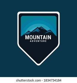 mountain logo icon vector template.
