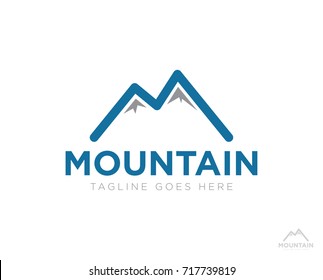 mountain logo icon vector template