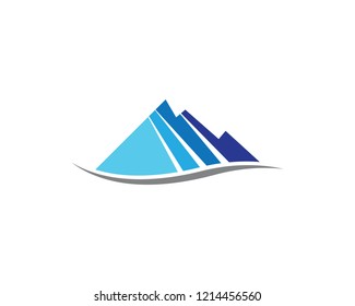 Mountain logo illustration