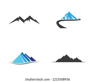 Mountain logo illustration
