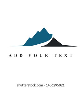 mountain logo & illustration vector art