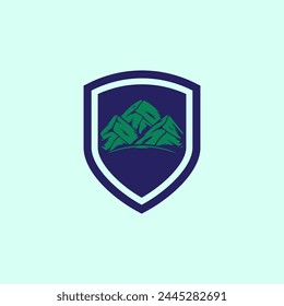 Mountain logo Illustration vector graphic of template 