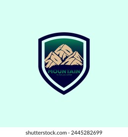 Mountain logo Illustration vector graphic of template 