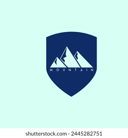 Mountain logo Illustration vector graphic of template 