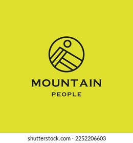 Logotipo de montaña, imágenes con logotipos de montaña