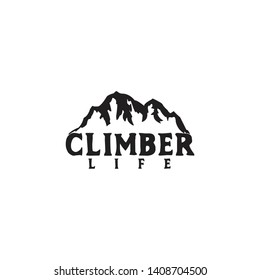 Mountain logo inspiration design vector template