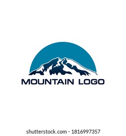 mountain logo inspiration flat designs vector