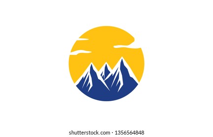 mountain logo landscape