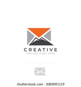 Mountain Logo message, Logo Design Inspiration