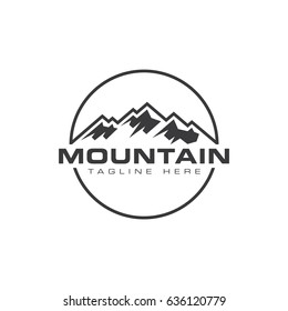 Mountain logo modern style