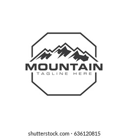 Mountain logo modern style