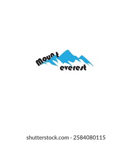 mountain logo , mount everest ,