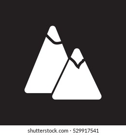 mountain, logo, nature, icon, vector illustration, eps10,