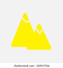 mountain, logo, nature, icon, vector illustration, eps10,