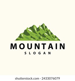 Mountain Logo, Nature Landscape Vector, Premium Elegant Simple Design, Illustration Symbol Template Icon