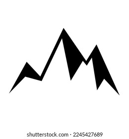 The mountain logo is simple and very attractive