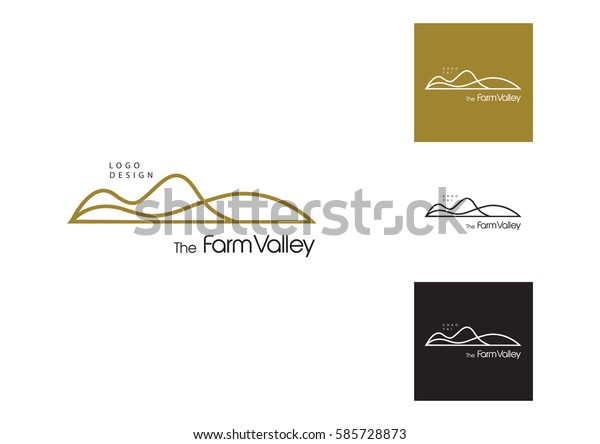 Mountain  logo. Stable, farm,Valley,Company,\
Race logo design.\
