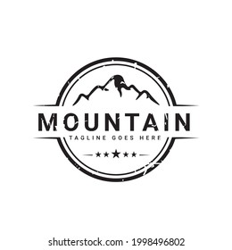 mountain logo, suitable for those of you who are looking for a mountain logo