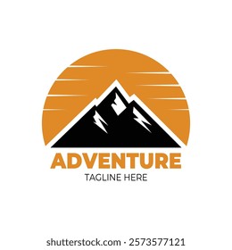 Mountain logo. Suitable for your business. Adventure logo. Outdoor logo