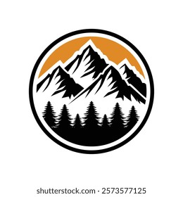 Mountain logo. Suitable for your business. Adventure logo. Outdoor logo