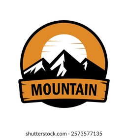 Mountain logo. Suitable for your business. Adventure logo. Outdoor logo