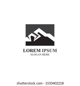 Mountain  Logo and symbol vector