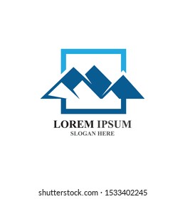 Mountain  Logo and symbol vector