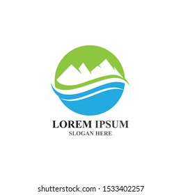 Mountain  Logo and symbol vector