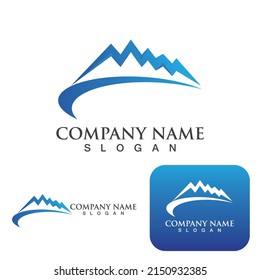 Mountain Logo and symbol vector eps10