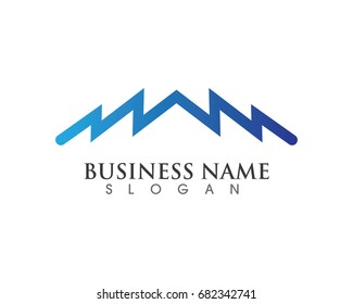 Mountain logo and symbols