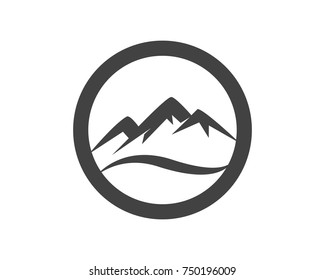 Mountain logo and symbols 