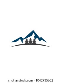 mountain logo template