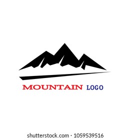 Mountain logo template