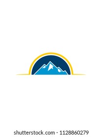 Mountain Logo template