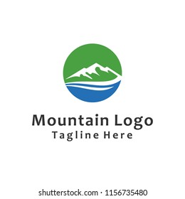 mountain logo template
