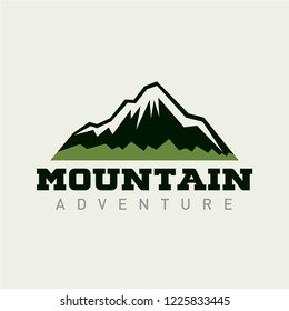 Mountain logo template