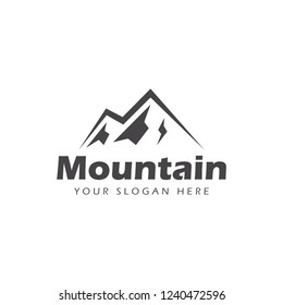 Mountain logo template