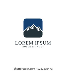 Mountain Logo Template