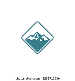 mountain logo template