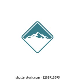 mountain logo template