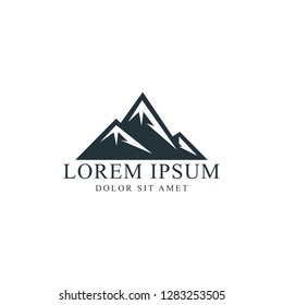 mountain logo template