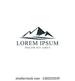 mountain logo template