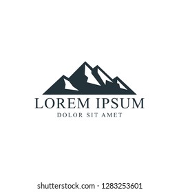 mountain logo template