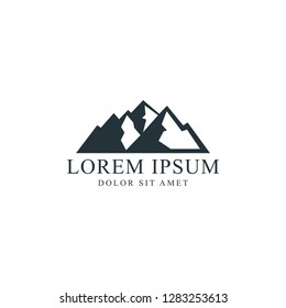 mountain logo template