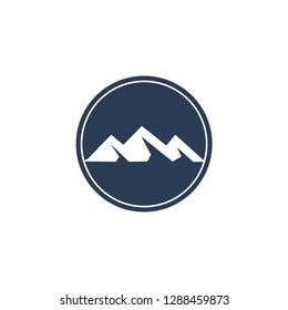 mountain logo template