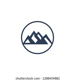 mountain logo template