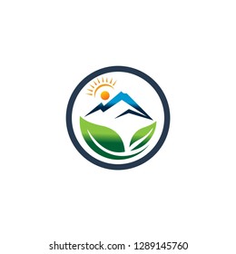 mountain logo template