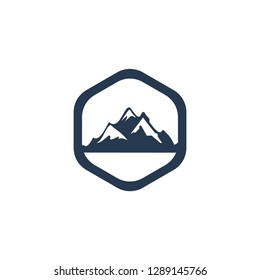 mountain logo template